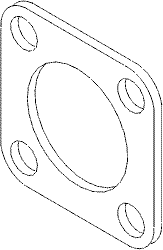 AMSCO/STERIS® REPLACEMENT GASKET (HEATER FLANGE)