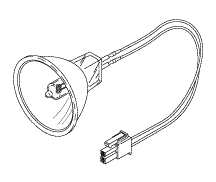 GE • OHMEDA REPLACEMENT LAMP (12VDC, 100W)