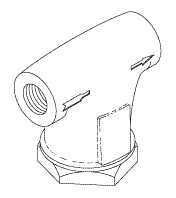 APOLLO/MIDMARK REPLACEMENT STRAINER (WATER-1/4")